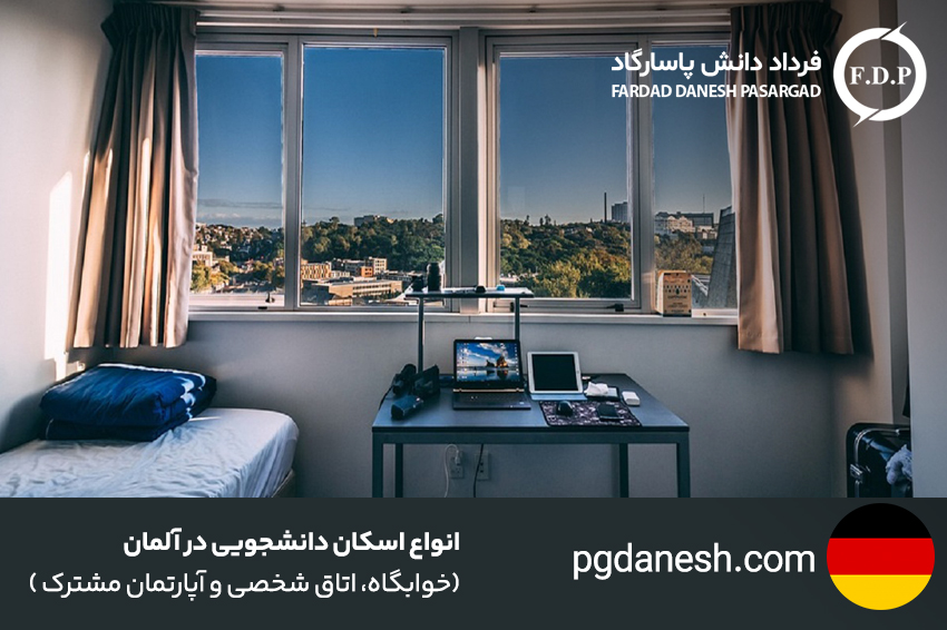 انواع اسکان دانشجویی در آلمان
