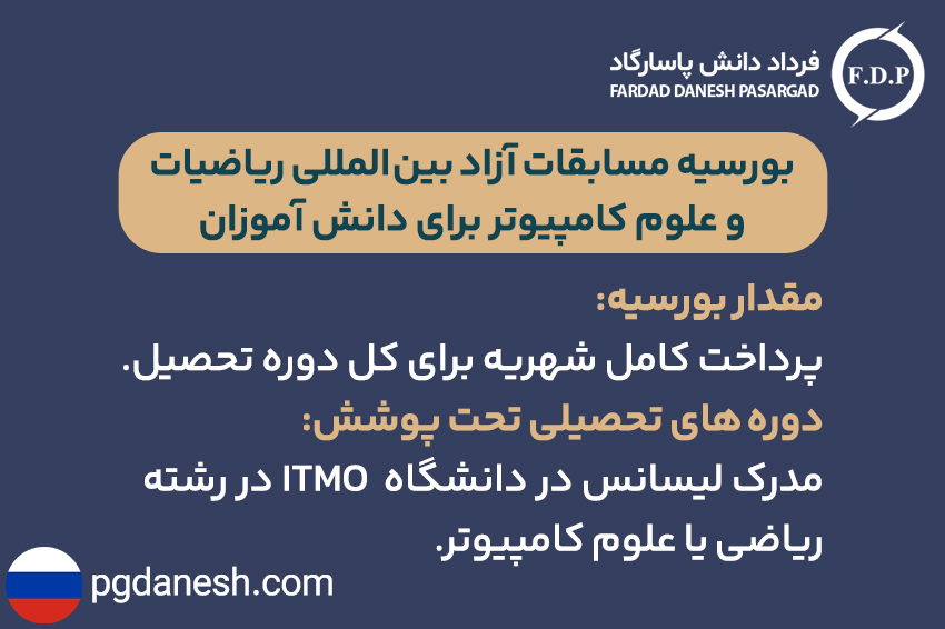 بورسیه مسابقات آزاد بین المللی ریاضیات و علوم کامپیوتر